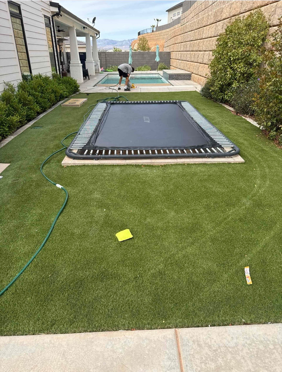 Turf grass is full of debris, bacteria, and odors. Professional turf cleaning helps to bring turf back to life and prevent major repairs in the future.