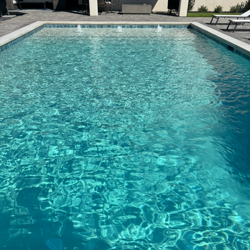 Post service digital reports are sent out with before and after picture, chemical readings, and services provided by Pure Desert Pool Co.